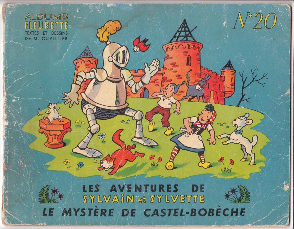 Mystère de Castel-Bobêche (Le) - Série Sylvain et Sylvette (Triomphe)