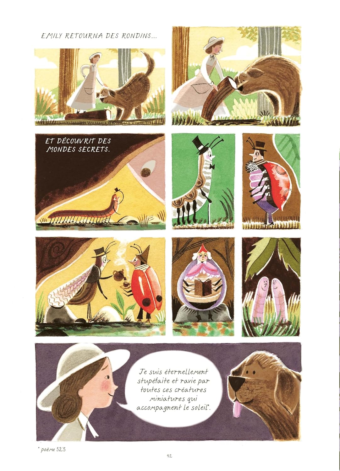 Jardin d'Emily (Le) - Une histoire sur la jeunesse d'Emily Dickinson - Extrait 1