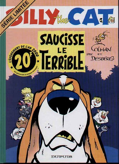 Saucisse le Terrible - Série Billy the cat - 9782800130613
