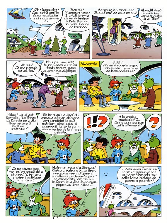 Président galaxien (Le) - Extrait 1