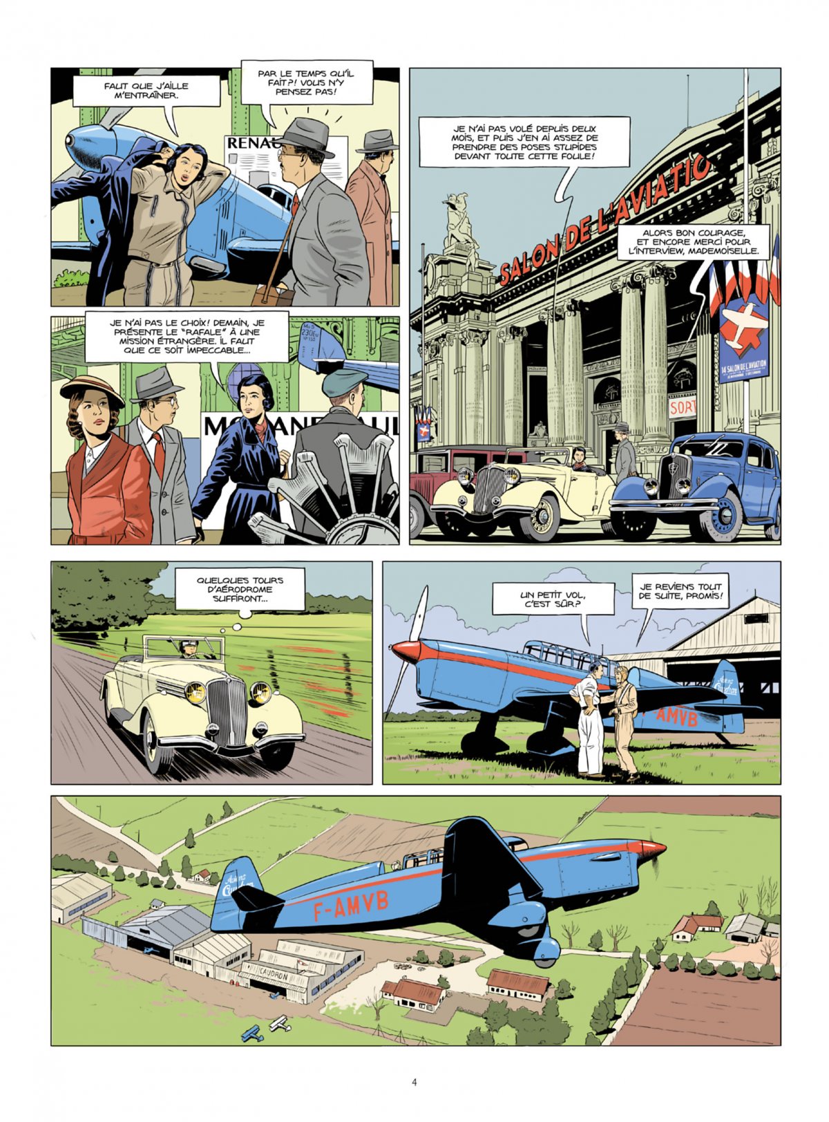 Hélène Boucher - L'étoile filante - Extrait 1