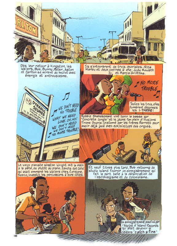 Bob Marley en BD - Extrait 1