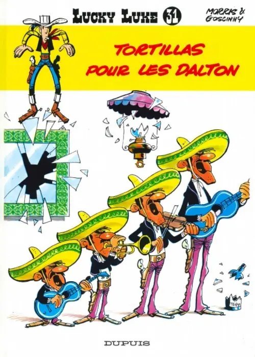 Tortillas pour les Dalton - Série Lucky Luke - 9782800188379