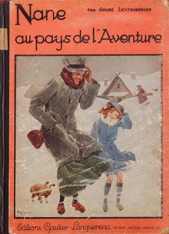 Nane au pays de l'aventure - Série Nane par André Lichtenberger et Henry Morin - Couverture