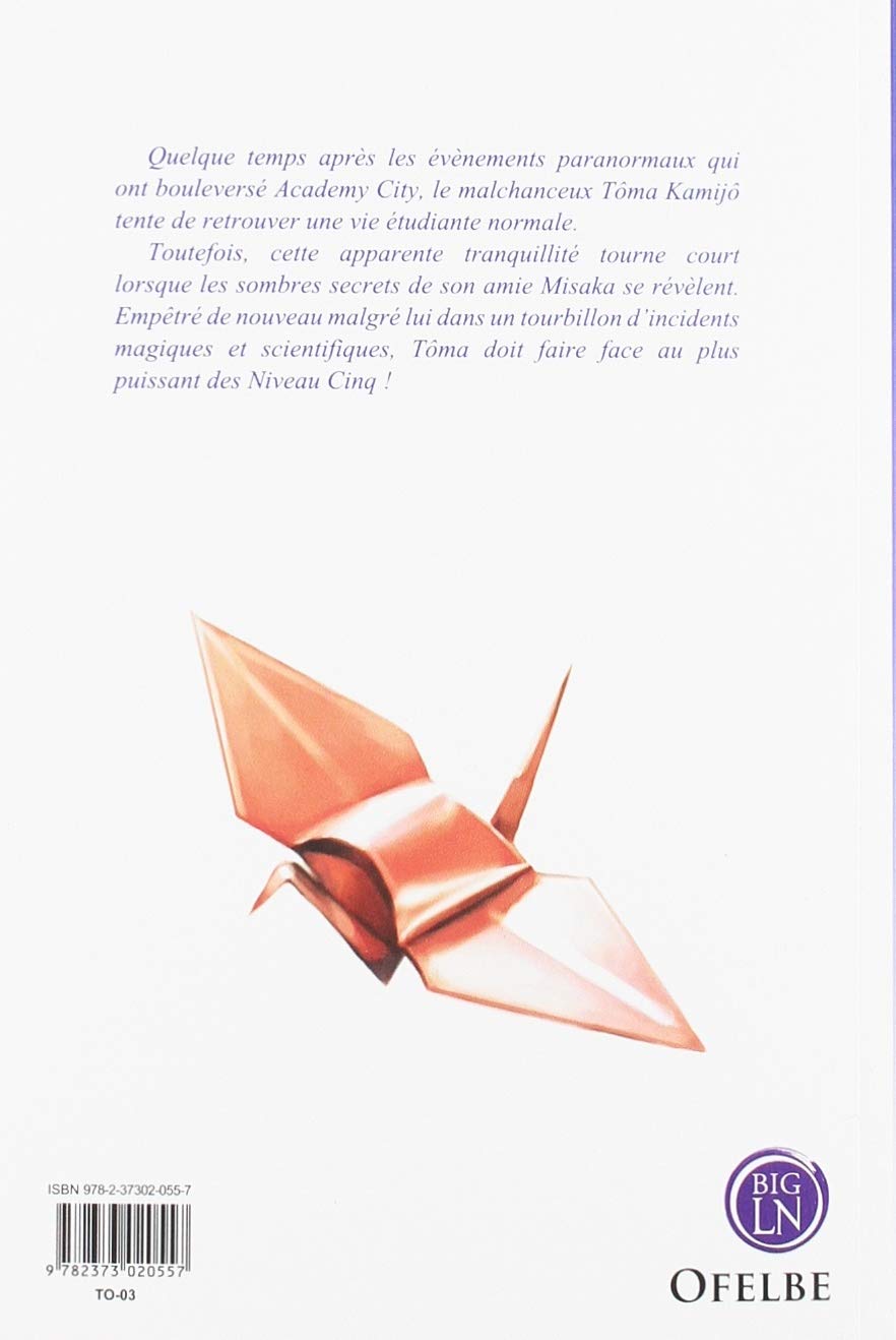 A Certain Magical Index - Roman 2 - Extrait 1