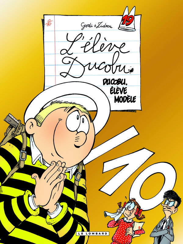 Ducobu, élève modèle - Série Elève Ducobu (L') par Zidrou et Godi - Couverture