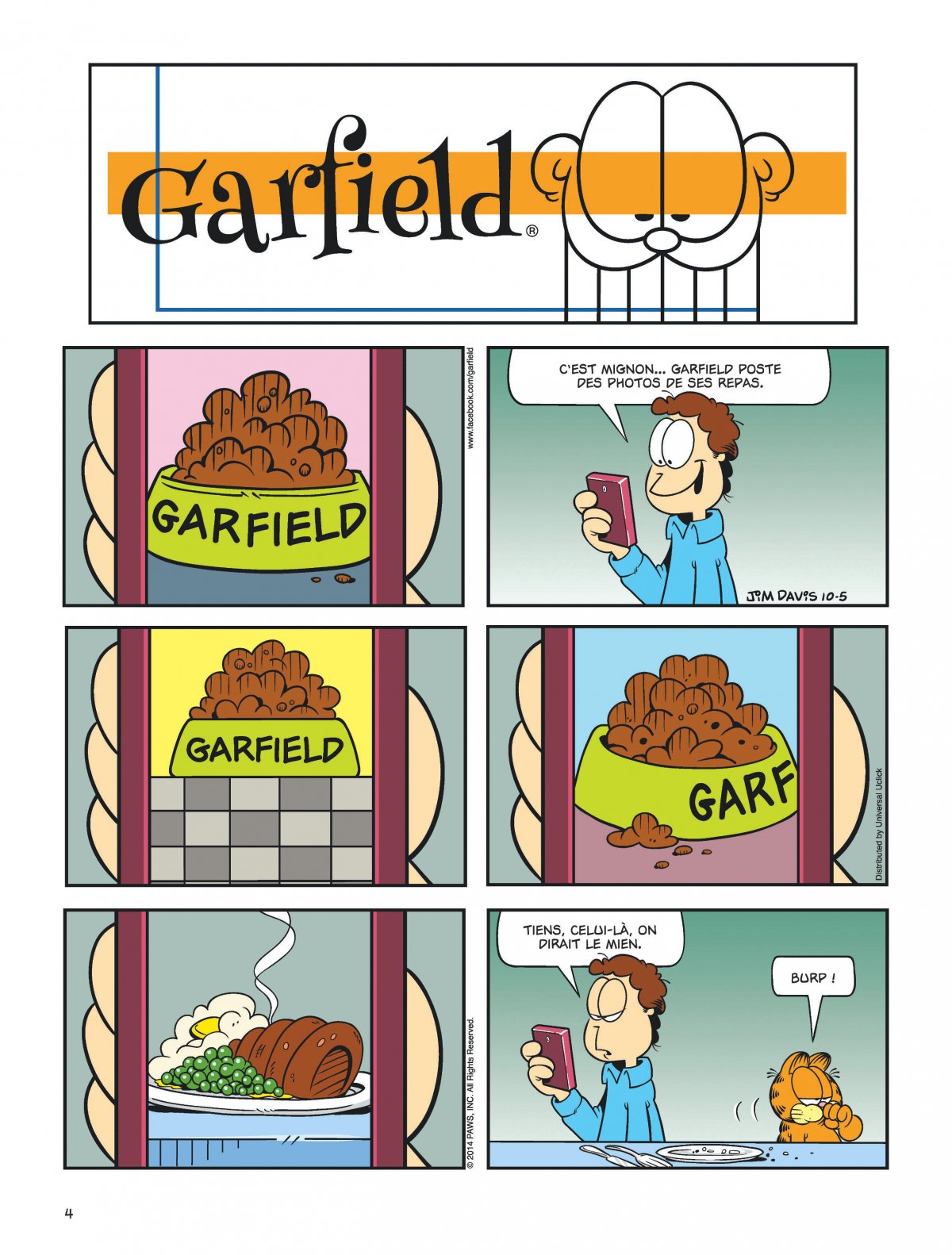 Garfield Gribouille - Extrait 1