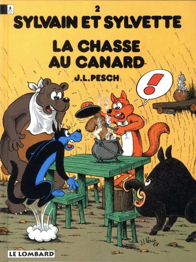 Chasse au canard (La) - Série Sylvain et Sylvette - 9782803610150