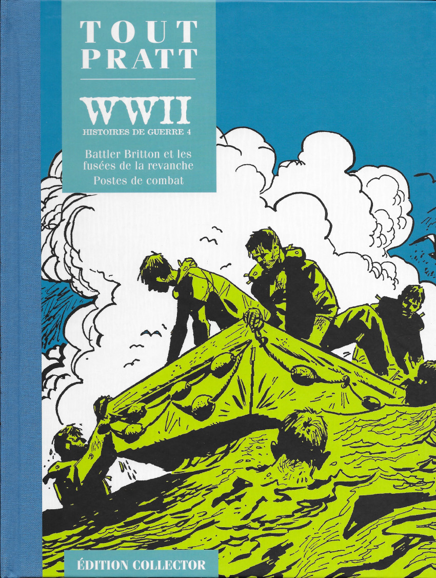 WWII - Histoires de guerre 4 - Série Tout Pratt par Mino Milani et Hugo Pratt - Couverture