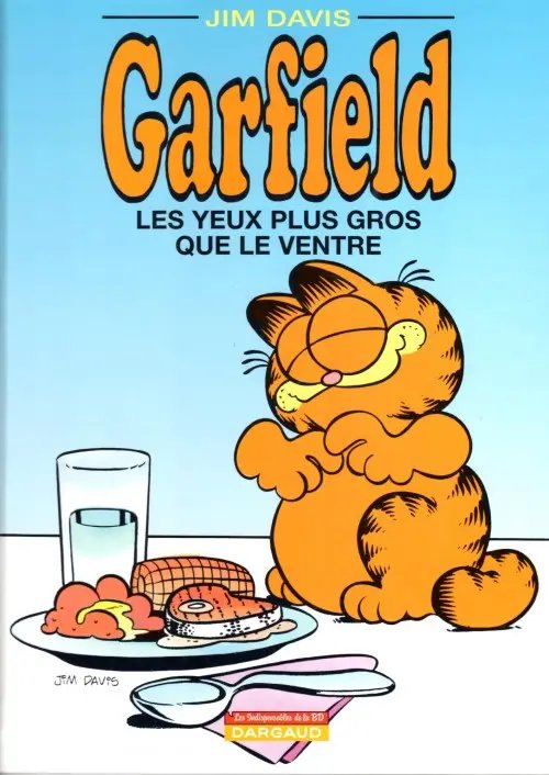Yeux plus gros que le ventre (Les) - Série Garfield - 9782205054378