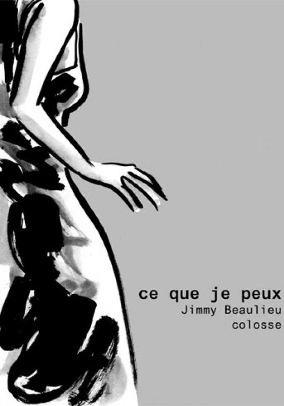 Ce que je peux par Jimmy Beaulieu - Couverture