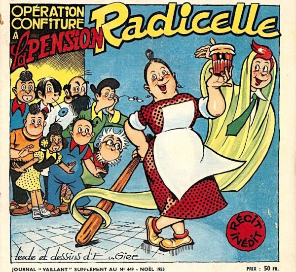 Opération confiture à la pension Radicelle - Série Pension Radicelle (La) par Eugène Gire - Couverture