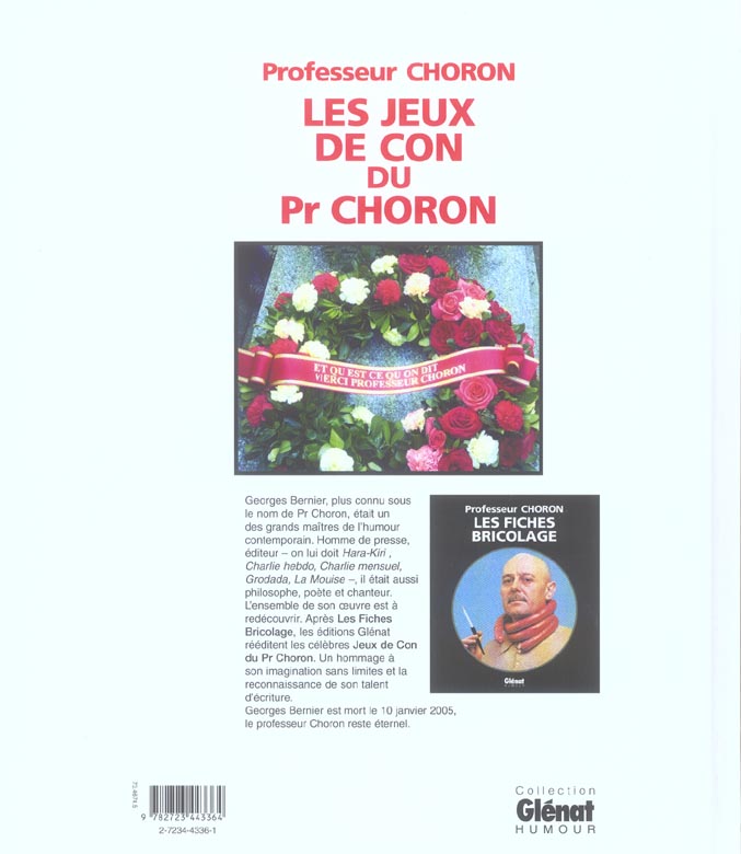 Jeux de con du Pr Choron (Les) - Extrait 1