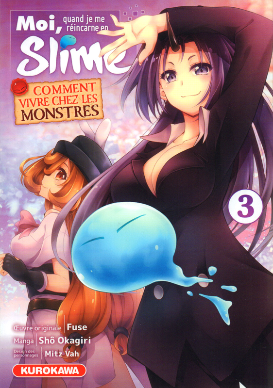 Moi, quand je me réincarne en Slime - Comment vivre chez les monstres 3