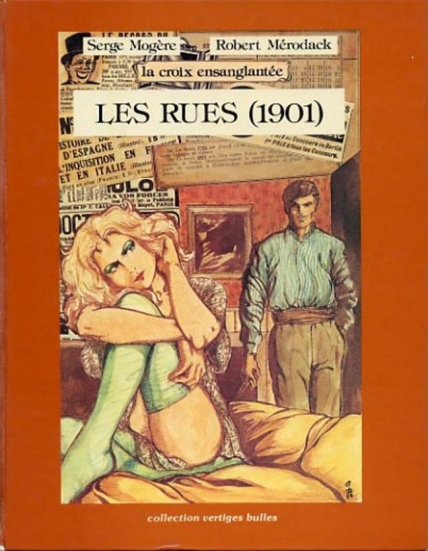 Rues (1901) (Les) - Série Croix ensanglantée (La) par Robert Mérodack et Serge Mogère - Couverture