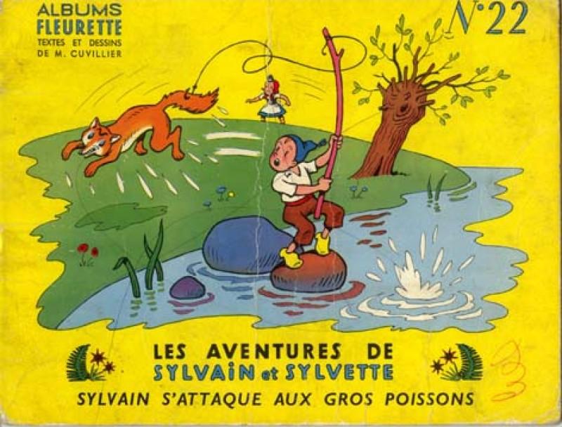 Sylvain s'attaque aux gros Poissons - Série Sylvain et Sylvette (Triomphe)