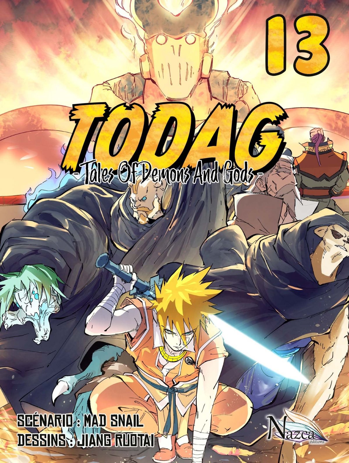Todag - Tales of demons and gods 13 - Série Todag - Tales of demons and gods par Mad Snail et Jiang Ruotai - Couverture