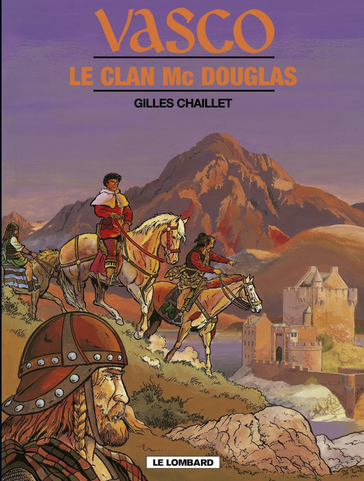 Clan Mac Douglas (Le) - Série Vasco par Gilles Chaillet - Couverture