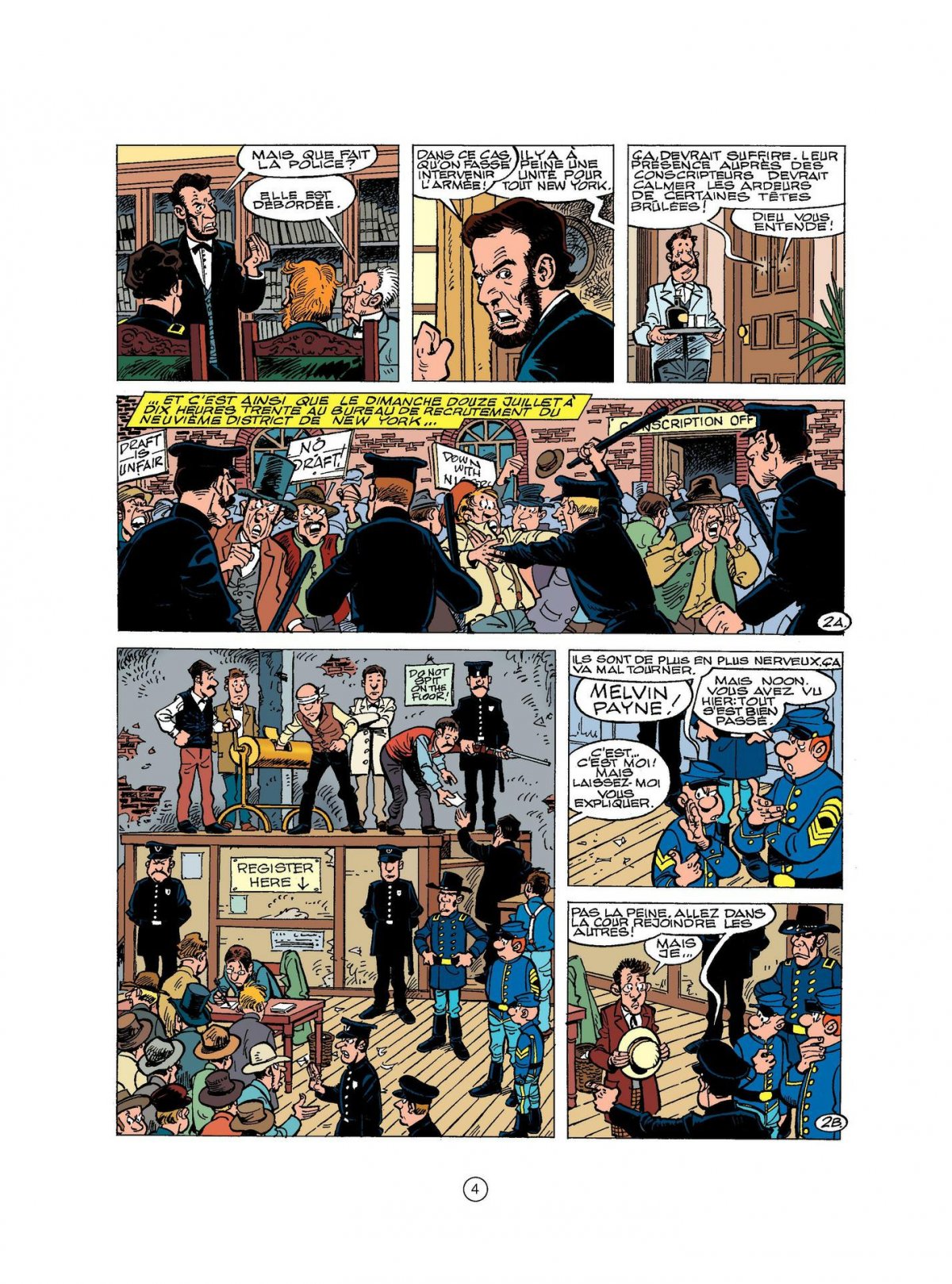 Émeutes à New York - Extrait 1