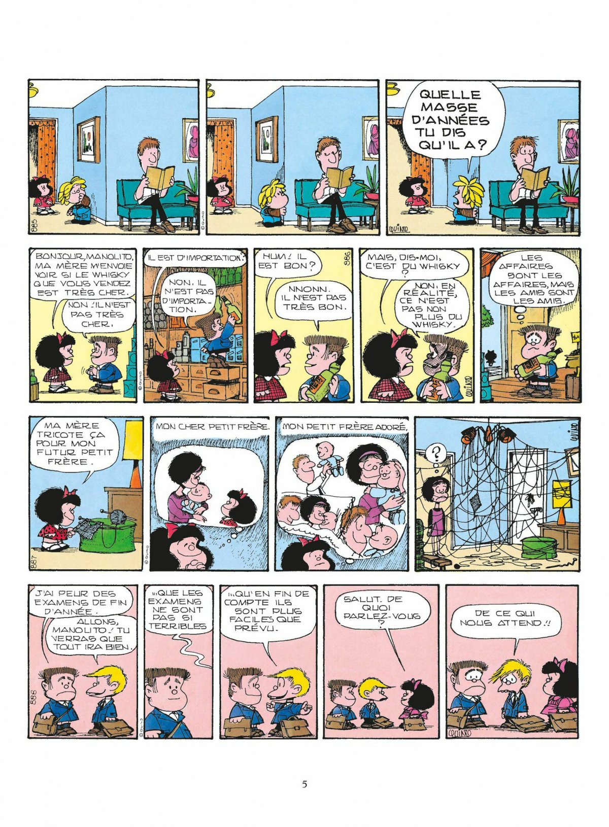 Petit frère de Mafalda (Le) - Extrait 1