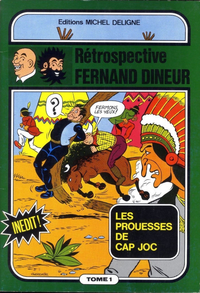 Prouesses de Cap Joc (Les) - Série Rétrospective Fernand Dineur par Fernand Dineur - Couverture