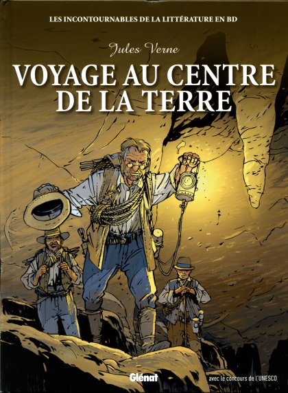 Jules Verne - Voyage au centre de la terre - Série Incontournables de la littérature en BD (Les) - 9782357100909