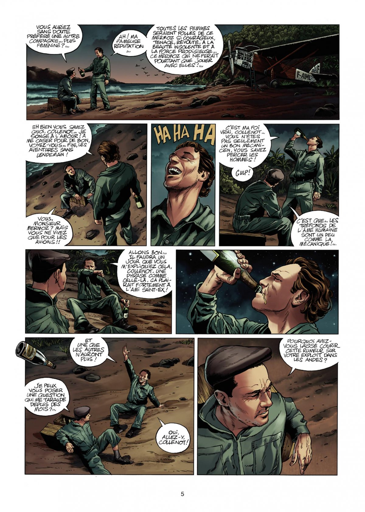 Mermoz - Livre II - Extrait 1