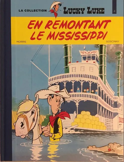 En remontant le Mississippi - Série Lucky Luke