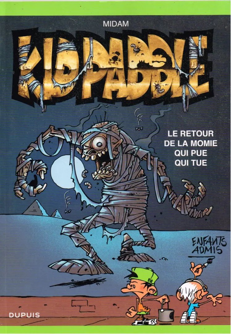 Retour de la momie qui pue qui tue (Le) - Série Kid Paddle - 9791034753925
