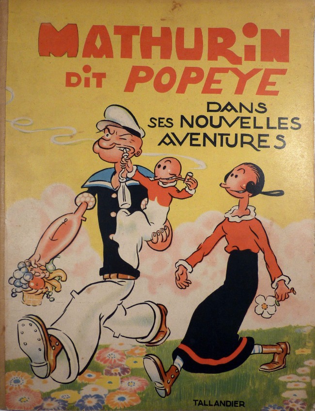 Mathurin dit Popeye, dans ses nouvelles aventures - Série Mathurin dit Popeye par E. C. Segar - Couverture