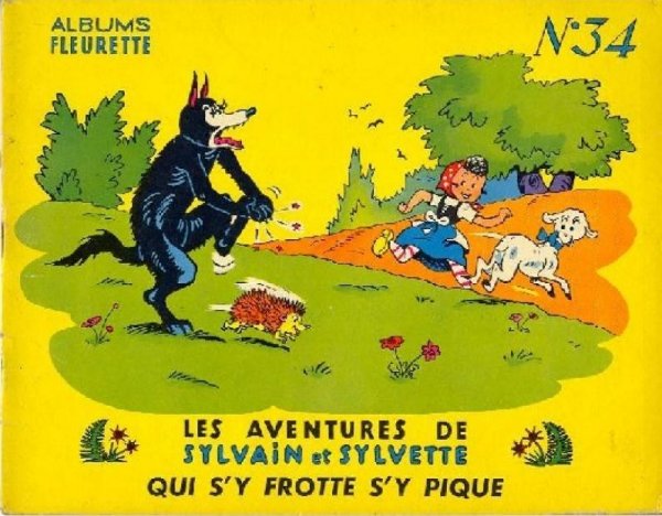 Qui s'y frotte s'y pique - Série Sylvain et Sylvette par Jean-Louis Pesch - Couverture
