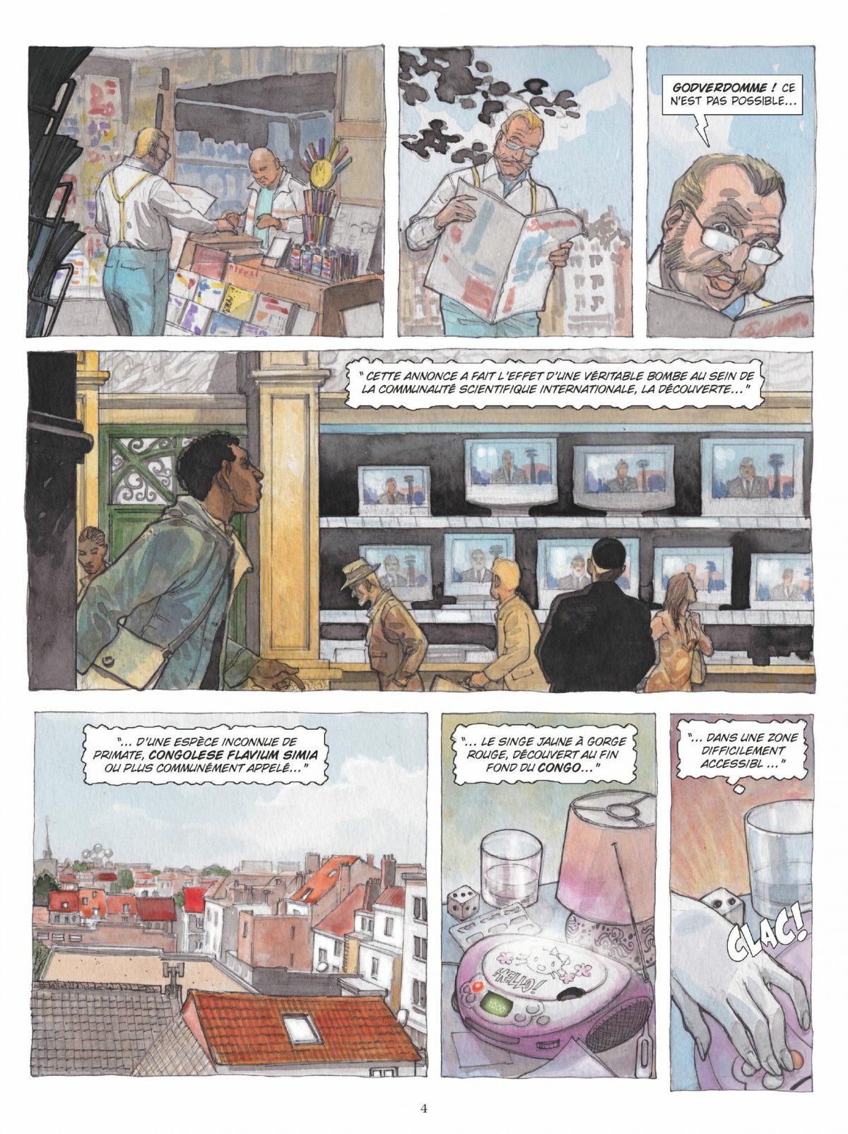 Singe jaune (Le) - Extrait 1