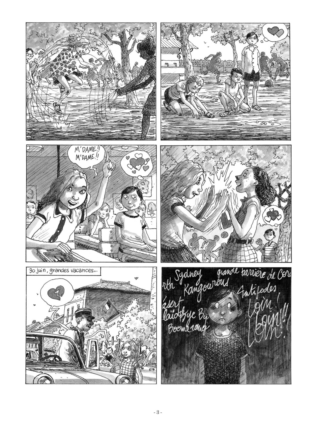 Où l'auteur découvre que le sexe des filles n'a pas la forme d'un x... - Extrait 1