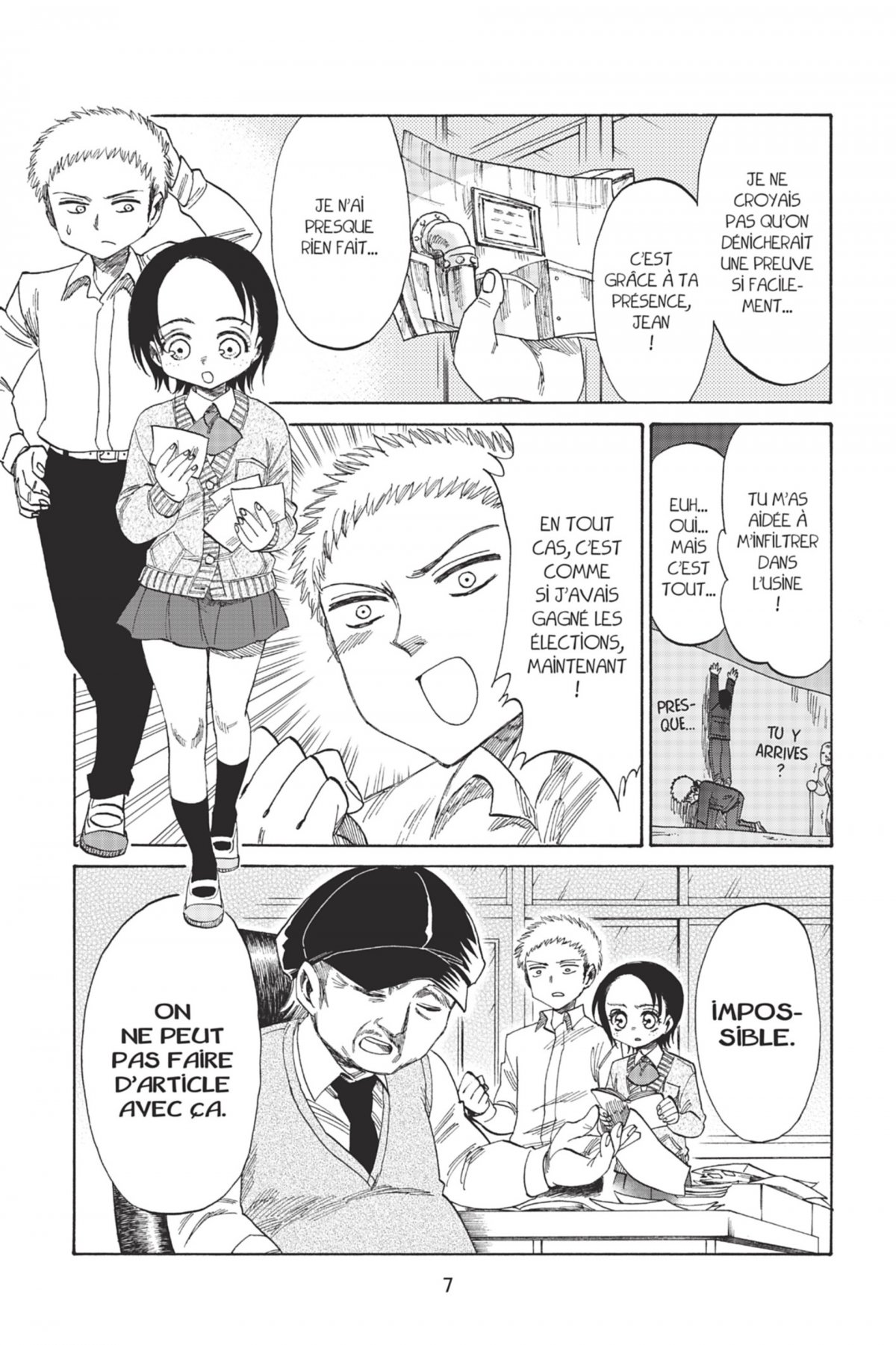 Attaque des Titans - Junior High School (L') 6 - Extrait 1