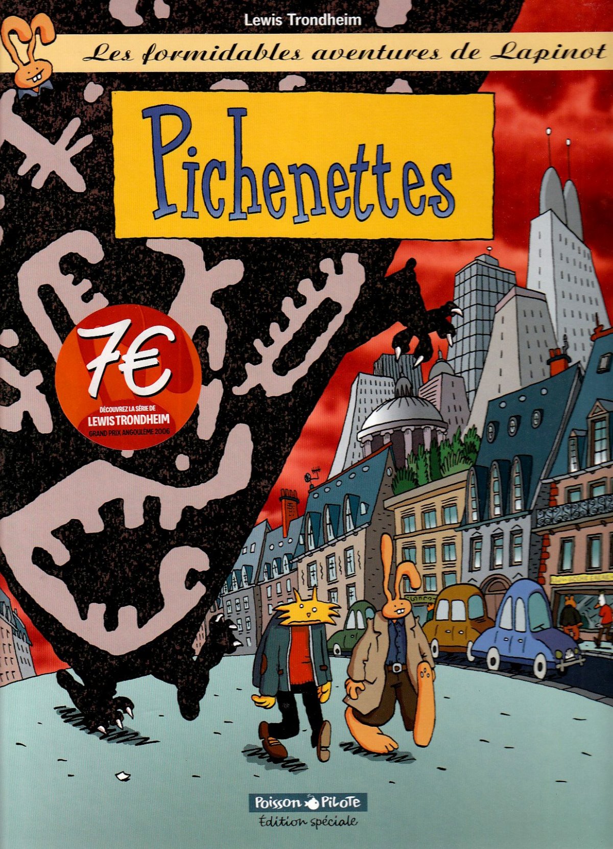 Pichenettes - Série Formidables aventures de Lapinot (Les) - 9782205060003