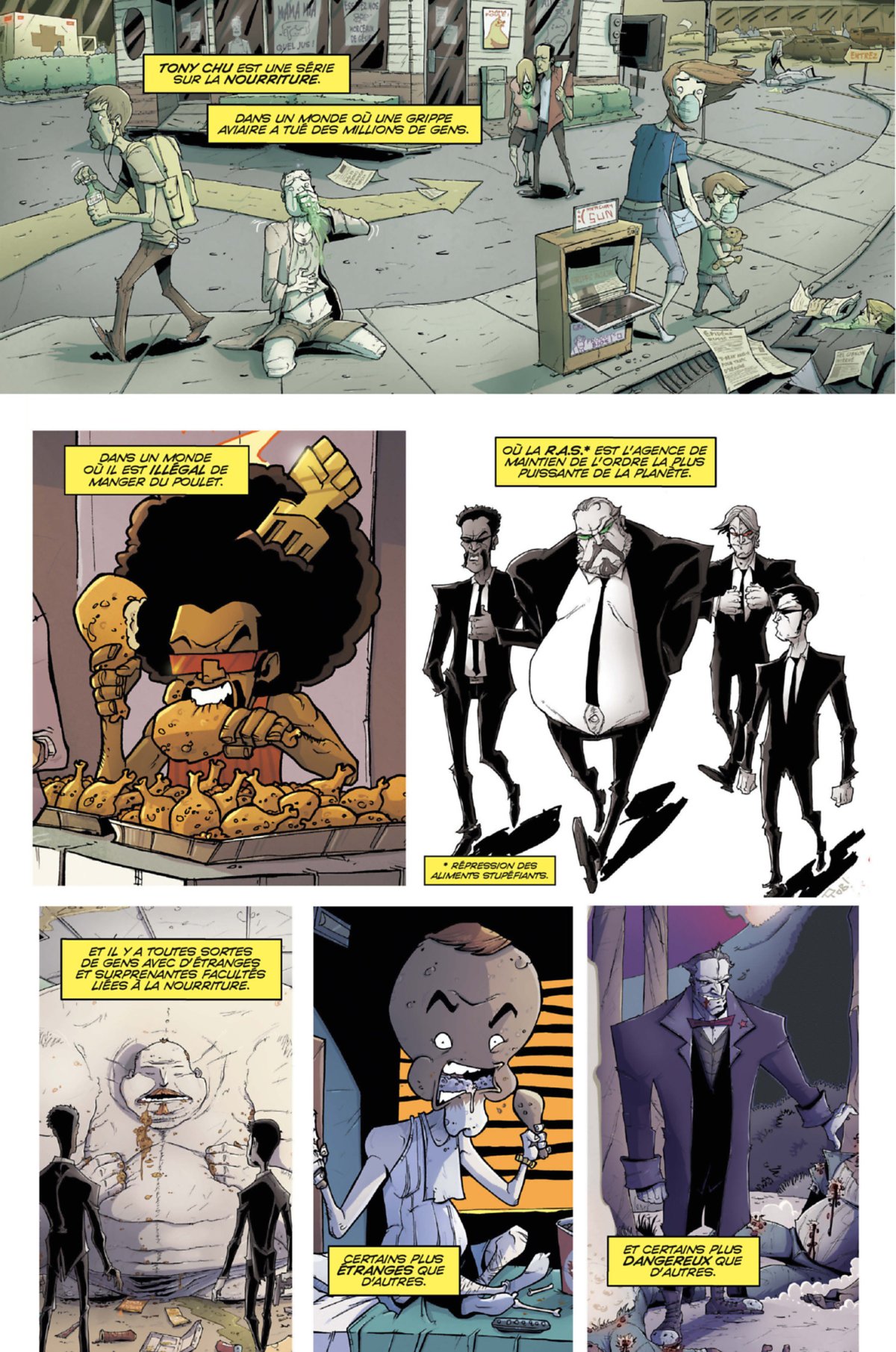 Tony Chu, détective cannibale - Gargantuesque édition 3 - Extrait 1