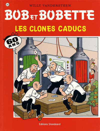 Clones caducs (Les) - Série Bob et Bobette par Peter Van Gucht et Luc Morjaeu - Couverture