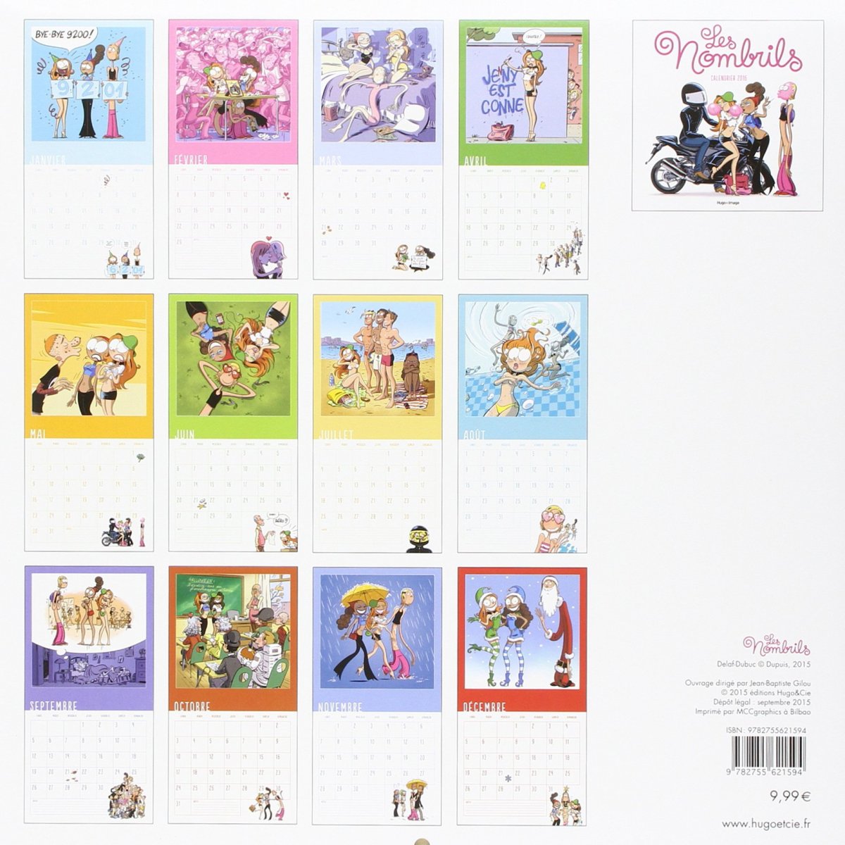 Nombrils (Les) - Calendrier mural 2016 - Extrait 1