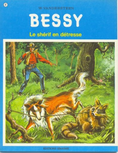 Shérif en détresse (Le) - Série Bessy par Willy Vandersteen - Couverture