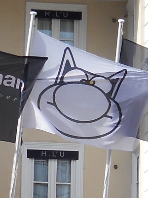 Philippe Geluck à Quai des Bulles 2013 : Le Chat fait le show (reportage photo)