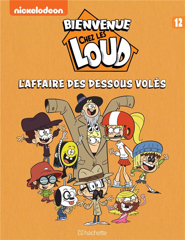 Affaire des dessous volés (L') - Série Bienvenue chez les Loud - Couverture