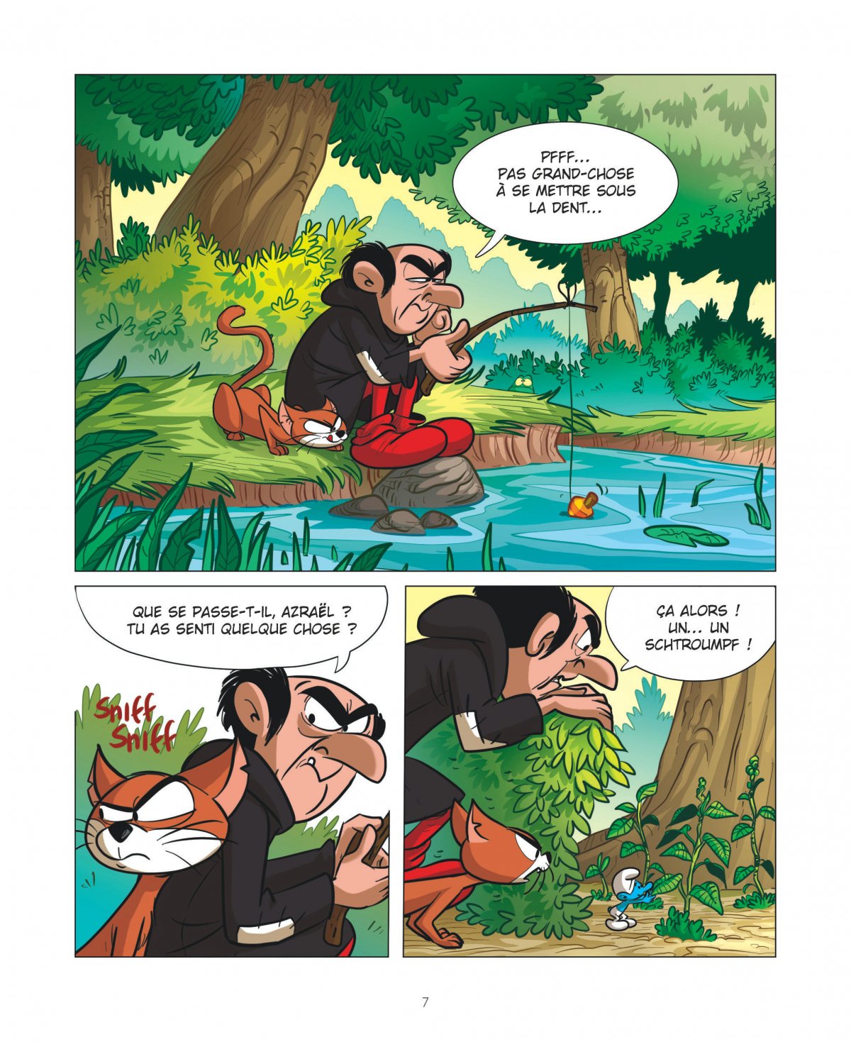 Schtroumpf qui n'aimait que les desserts (Le) - Extrait 1