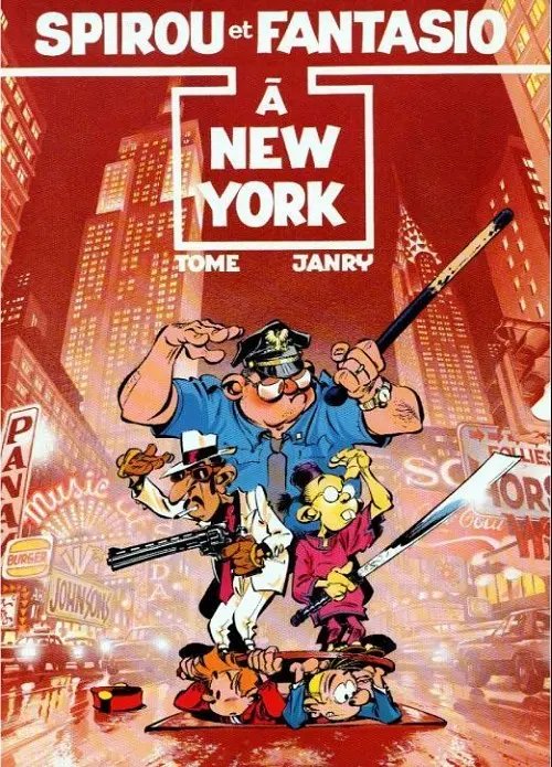 Spirou et Fantasio à New York - Série Spirou et Fantasio
