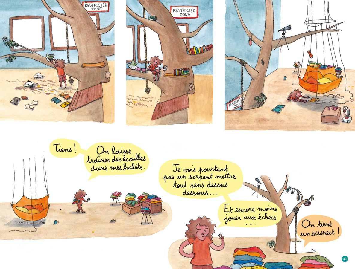 Jeanne, détective de la jungle - Extrait 1