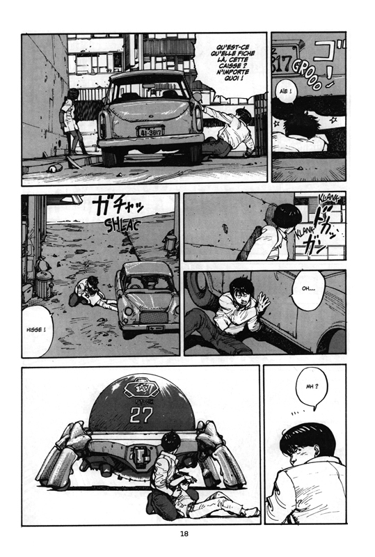 Akira (Noir et blanc) 3 - Extrait 1