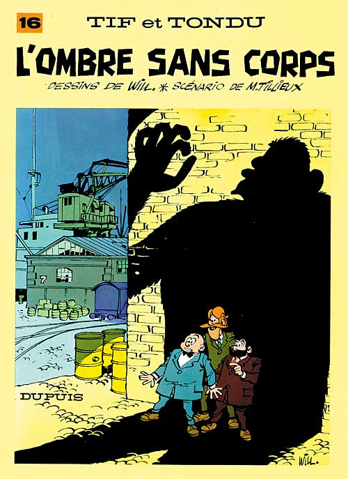Ombre sans corps (L') - Série Tif et Tondu par Maurice Tillieux et Will - Couverture