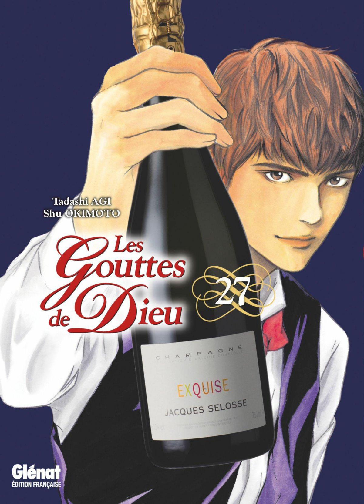 Gouttes de Dieu (Les) 27 - Série Gouttes de Dieu (Les) par Tadashi Agi / Seimaru Amagi et Shu Okimoto - Couverture