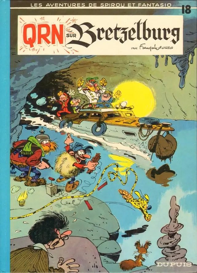 Qrn sur Bretzelburg - Série Spirou et Fantasio - 9782800100203