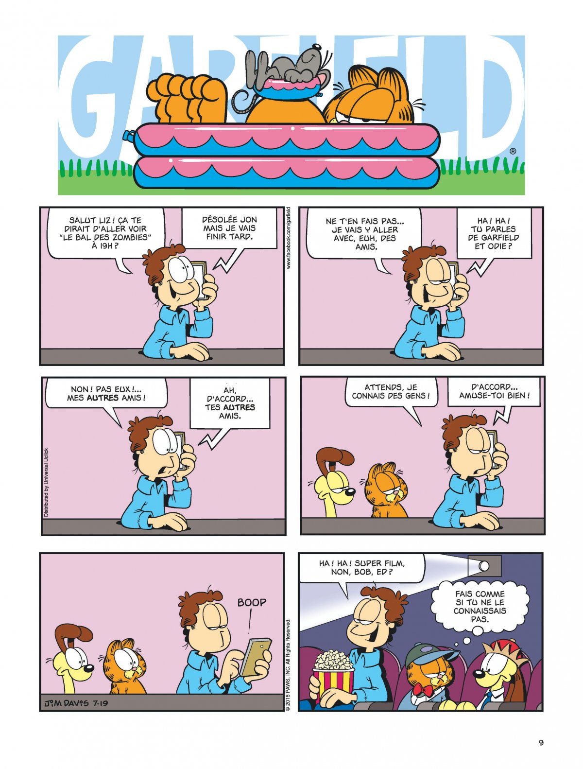 Garfield leur met la pâtée - Extrait 1