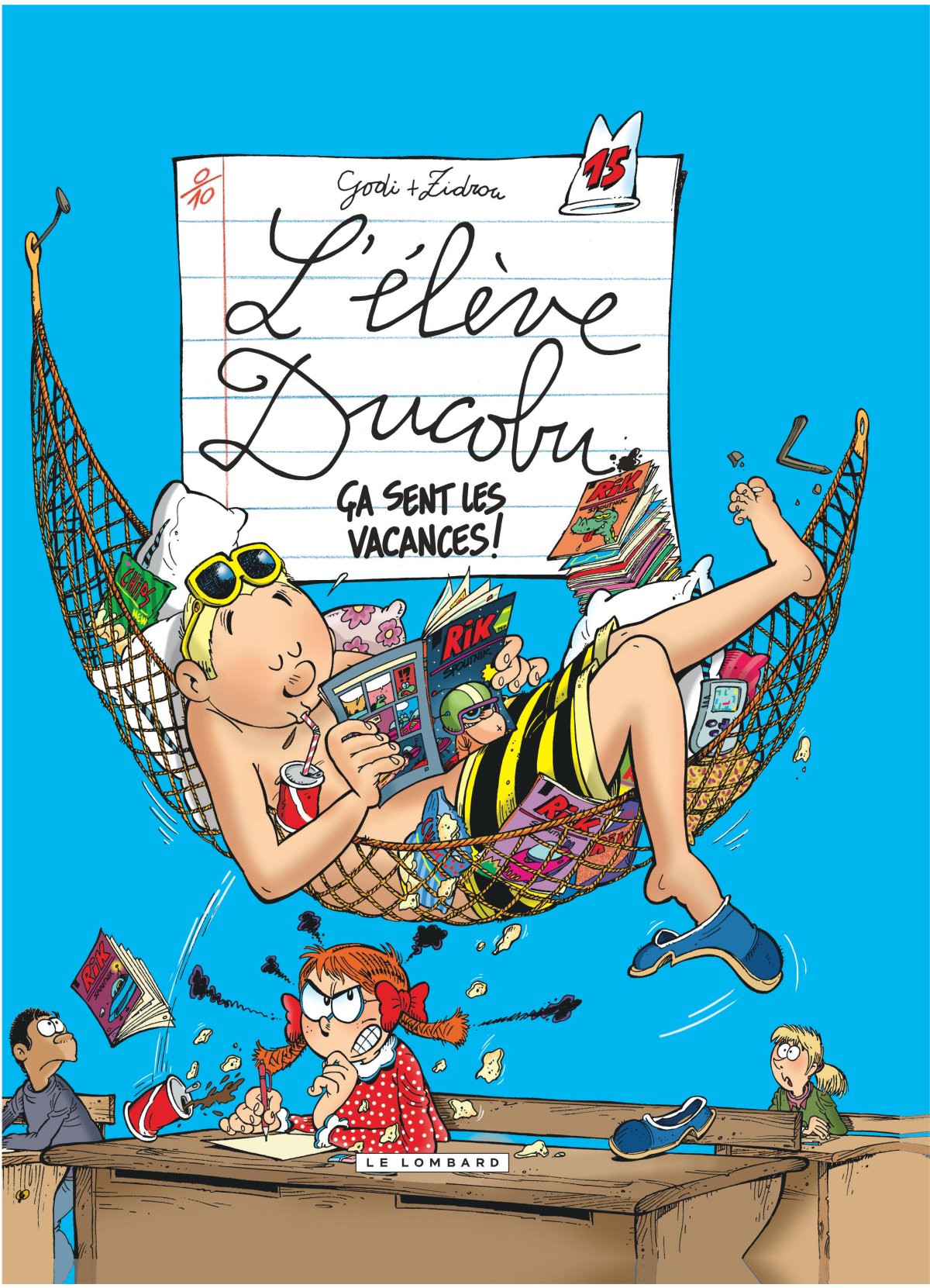 Ca sent les vacances - Série Elève Ducobu (L') - 9782803625543